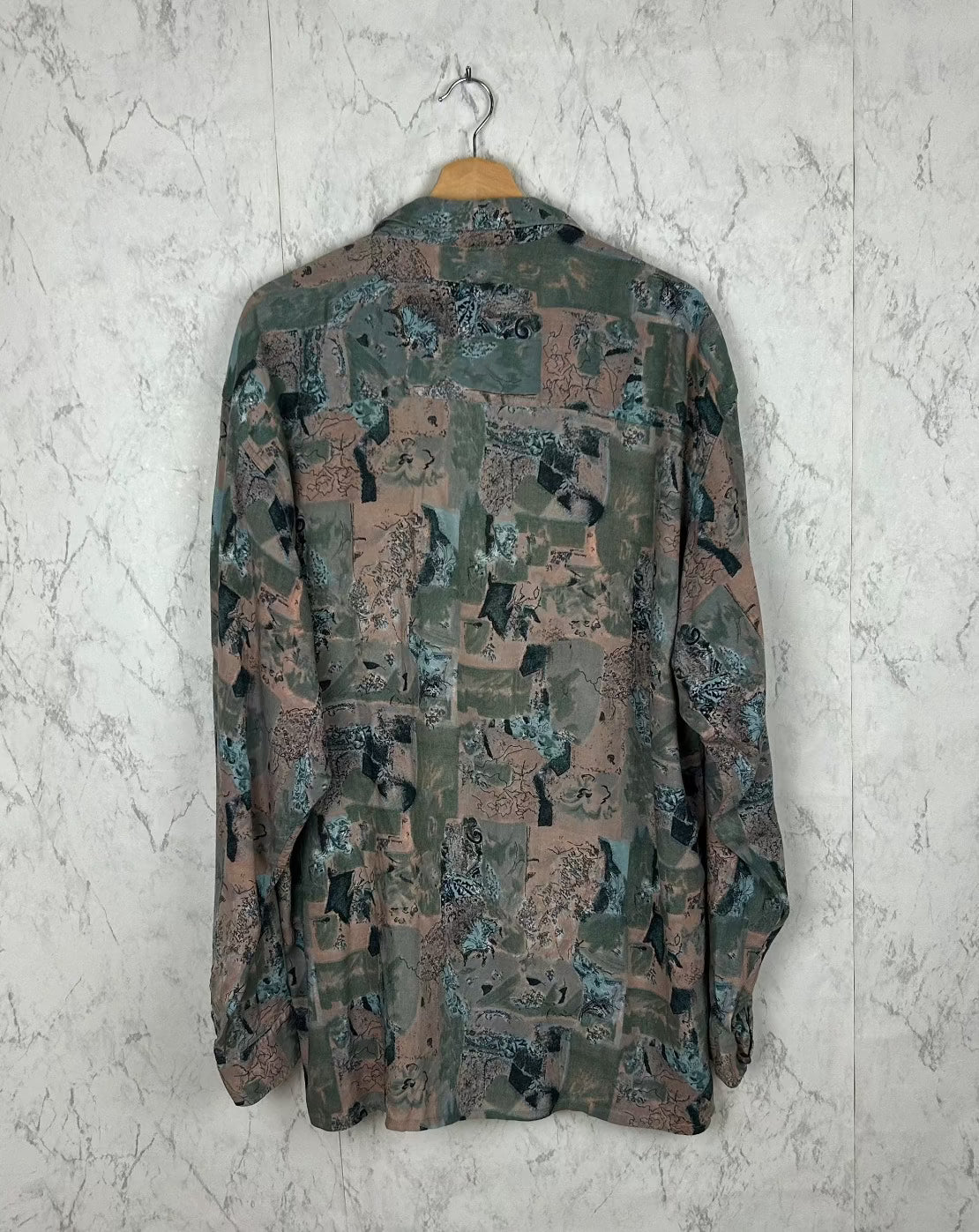 Camisa vintage estampada