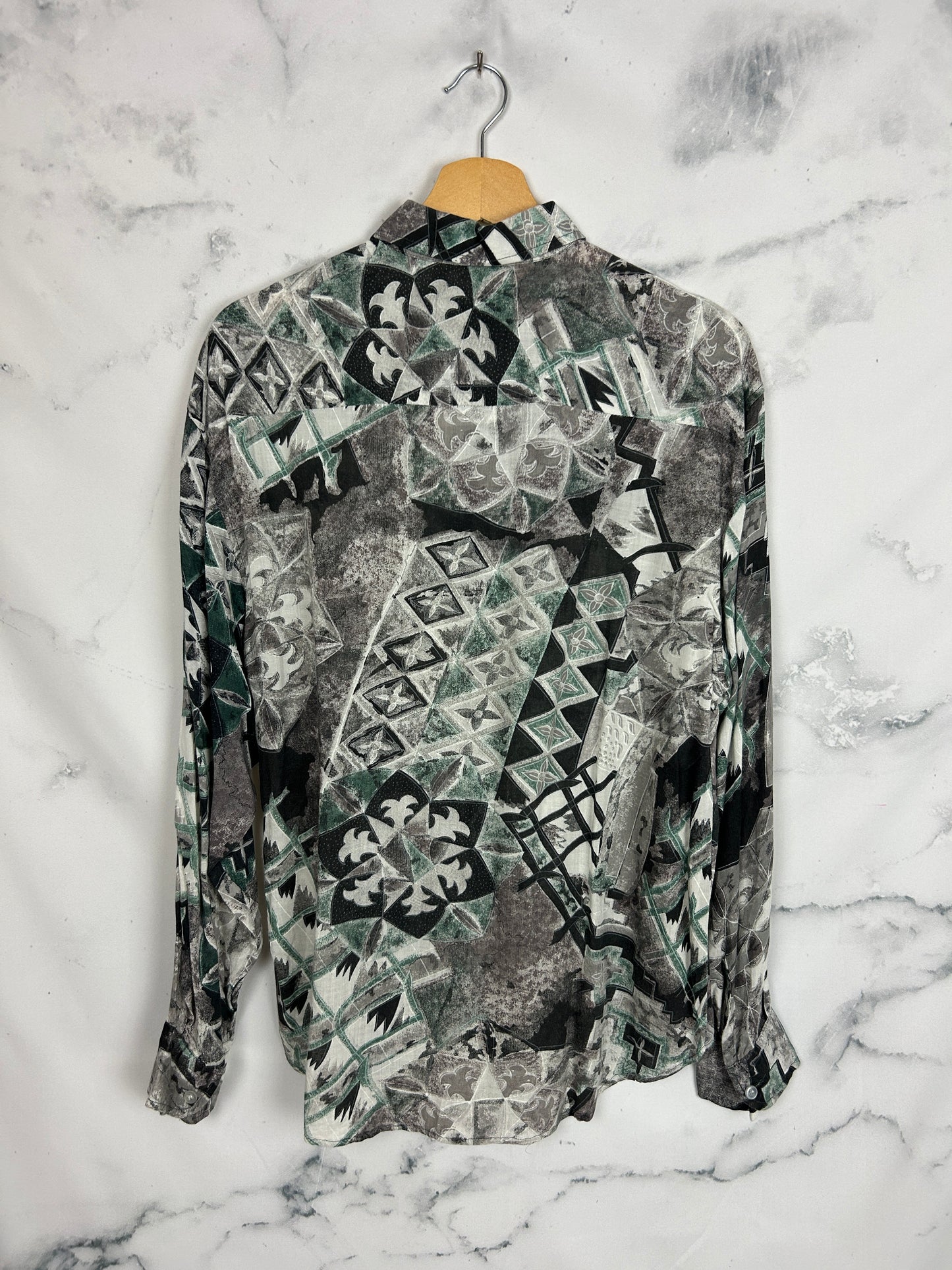 Camisa vintage estampada