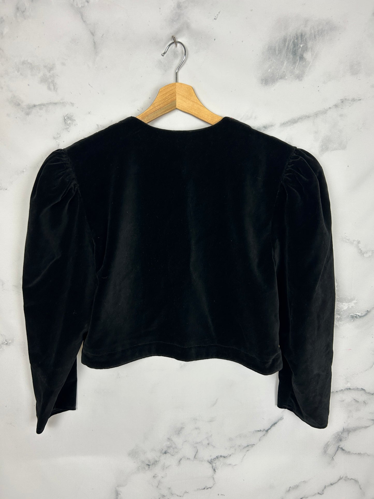 Torera vintage de terciopelo