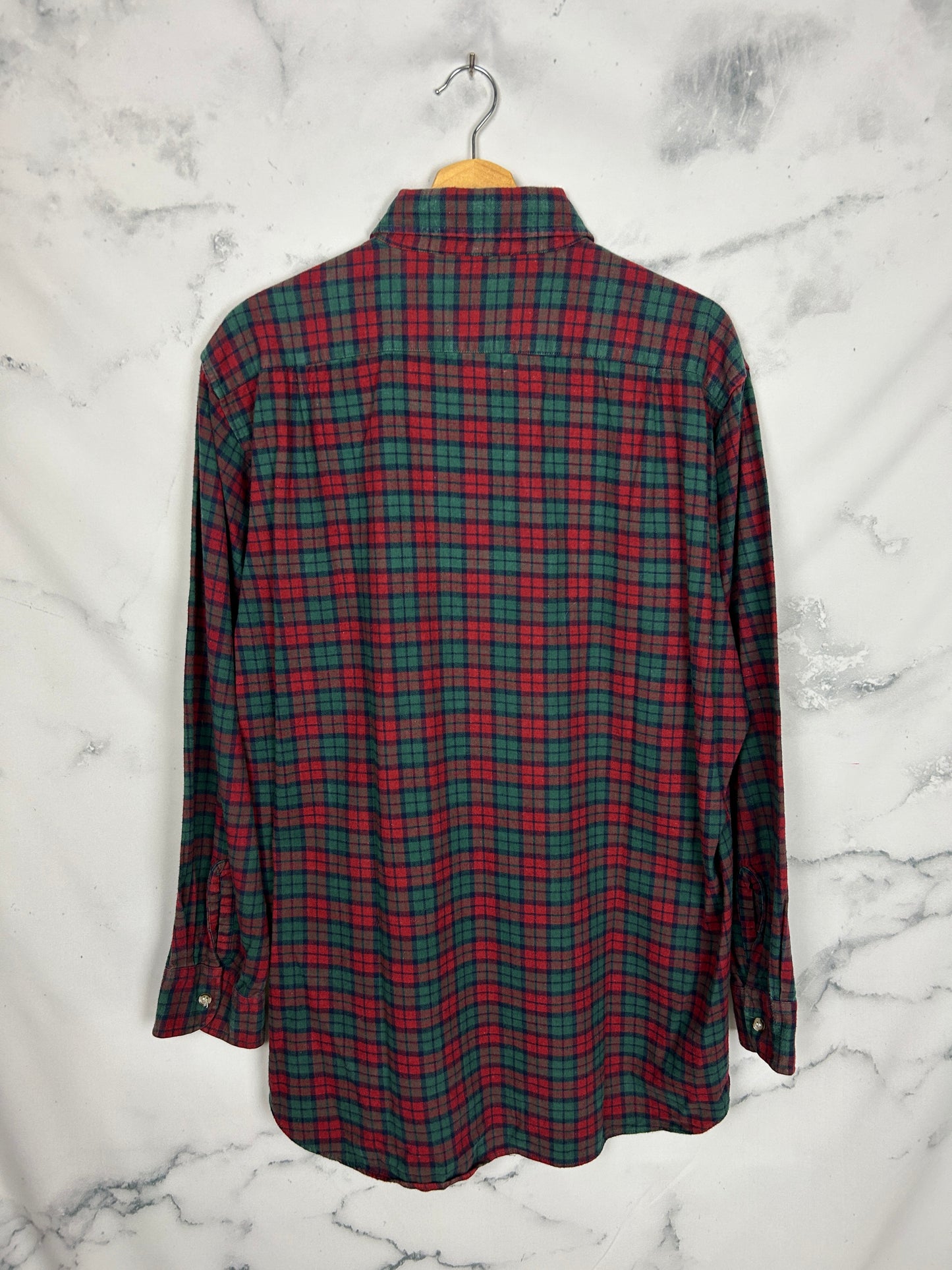 Camisa vintage de cuadros