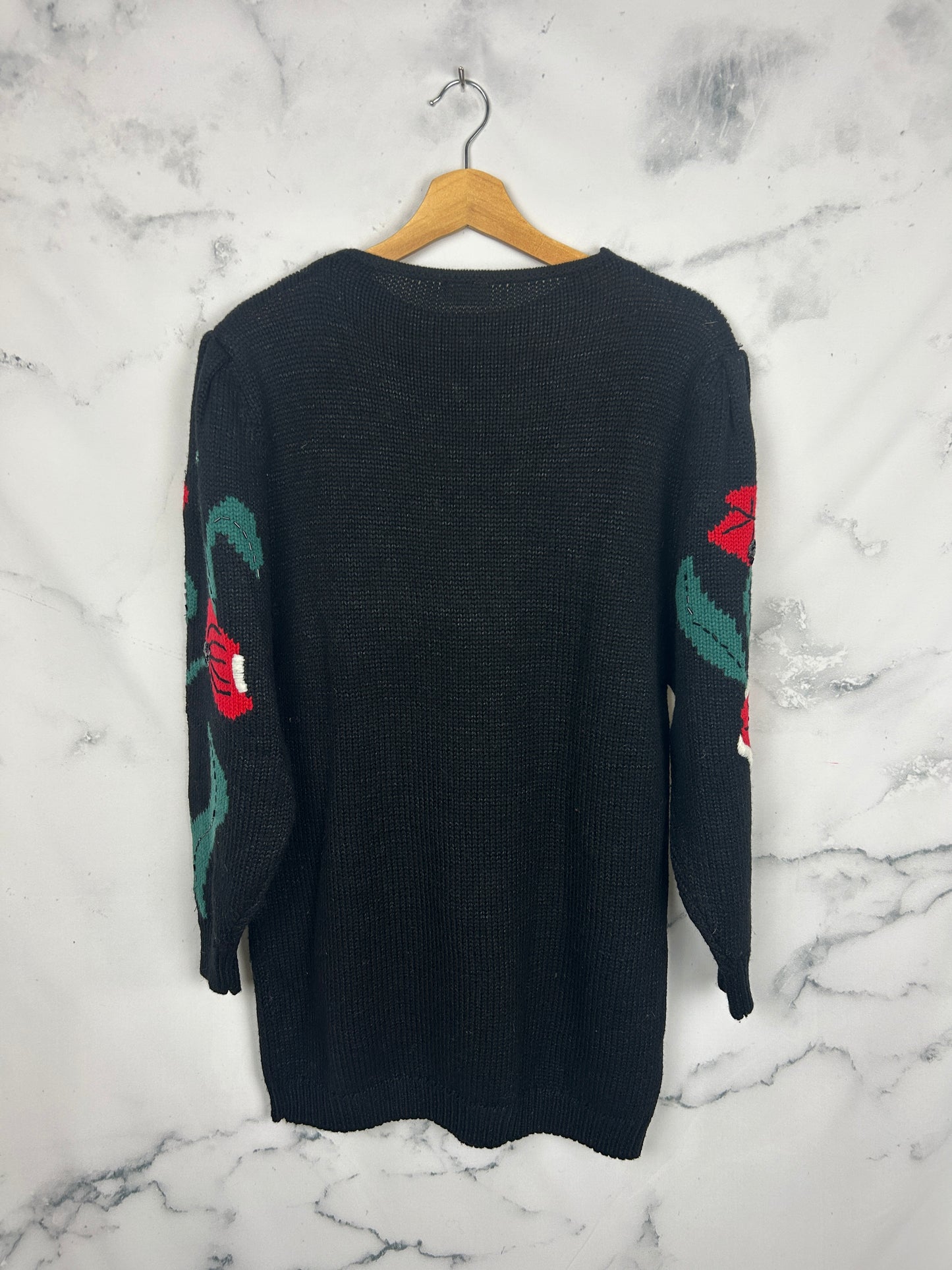 Jersey vintage con amapolas