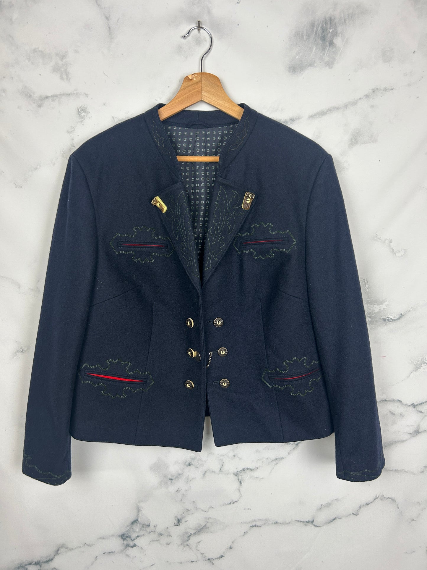 Chaqueta vintage austriaca crop