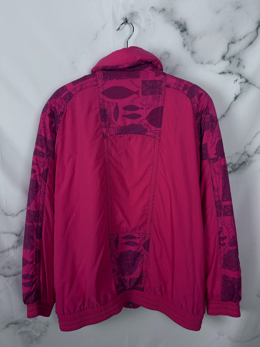 Ski jacket vintage en color rojo