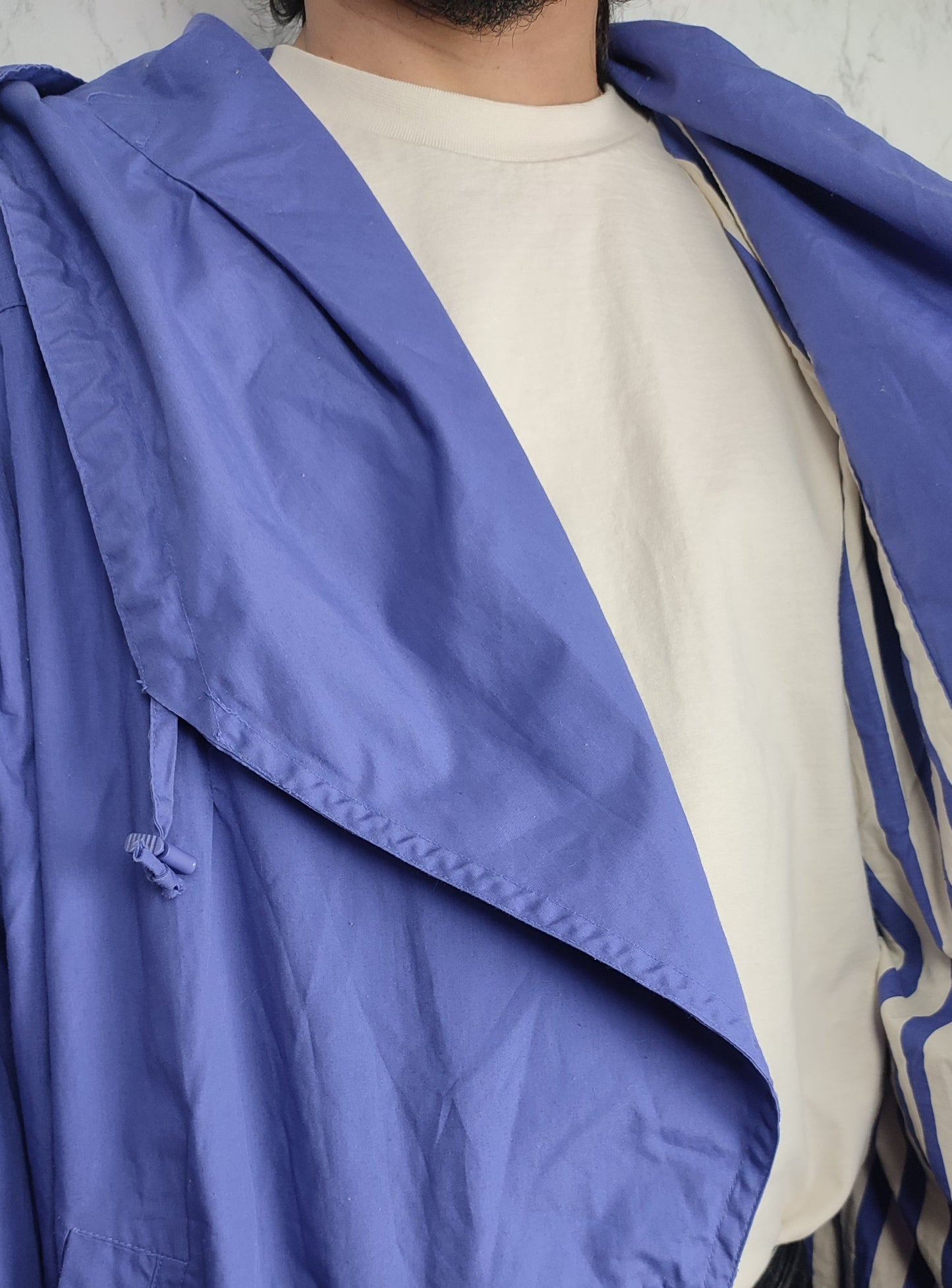 Double-breasted parka