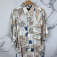 Camisa vintage estampada