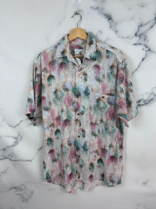 Camisa vintage estampada