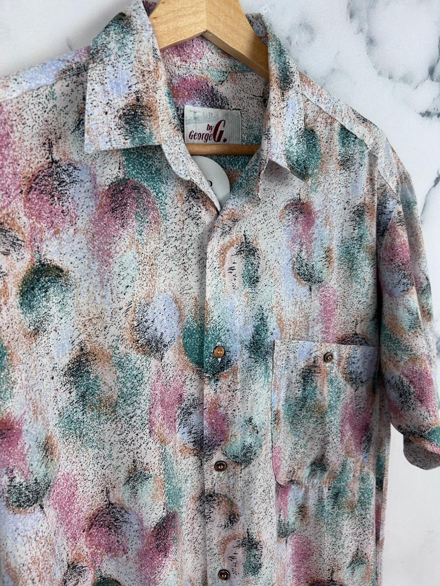 Camisa vintage estampada