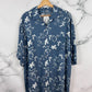 Camisa vintage estampado azul