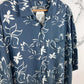 Camisa vintage estampado azul