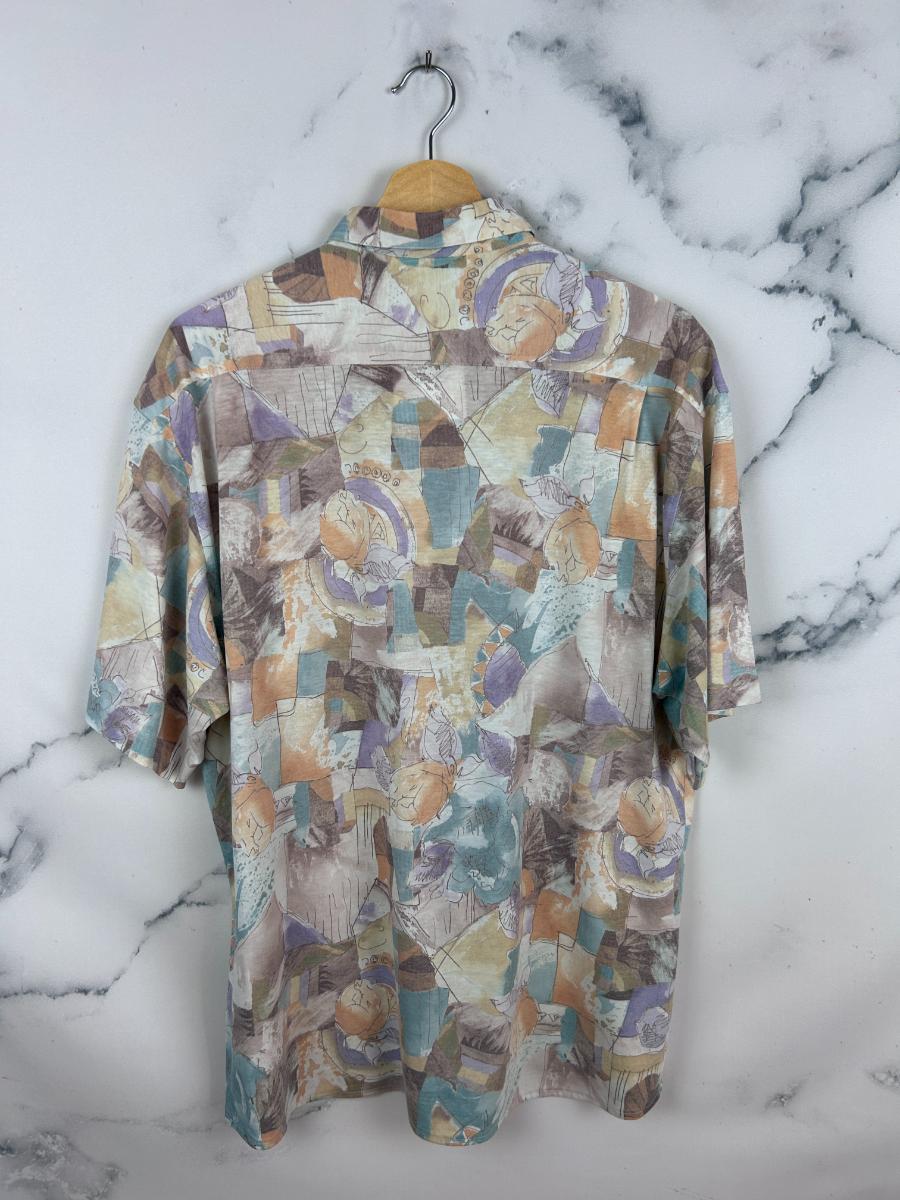 Camisa vintage estampada