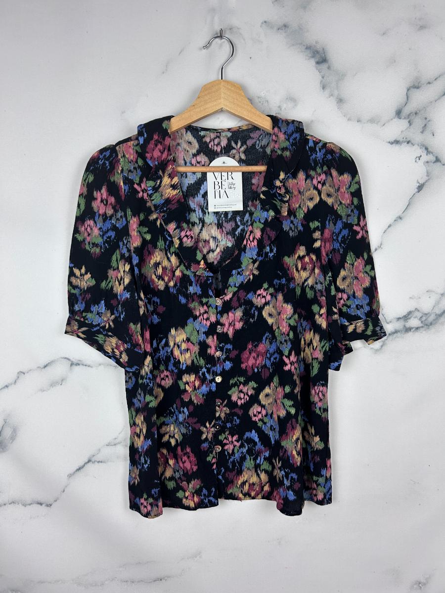 Blusa vintage estampada