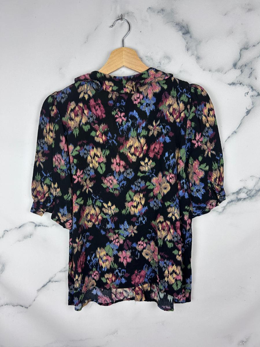 Blusa vintage estampada