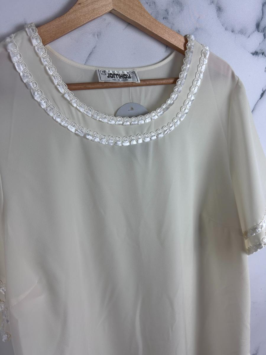 Blusa vintage fabricada en España