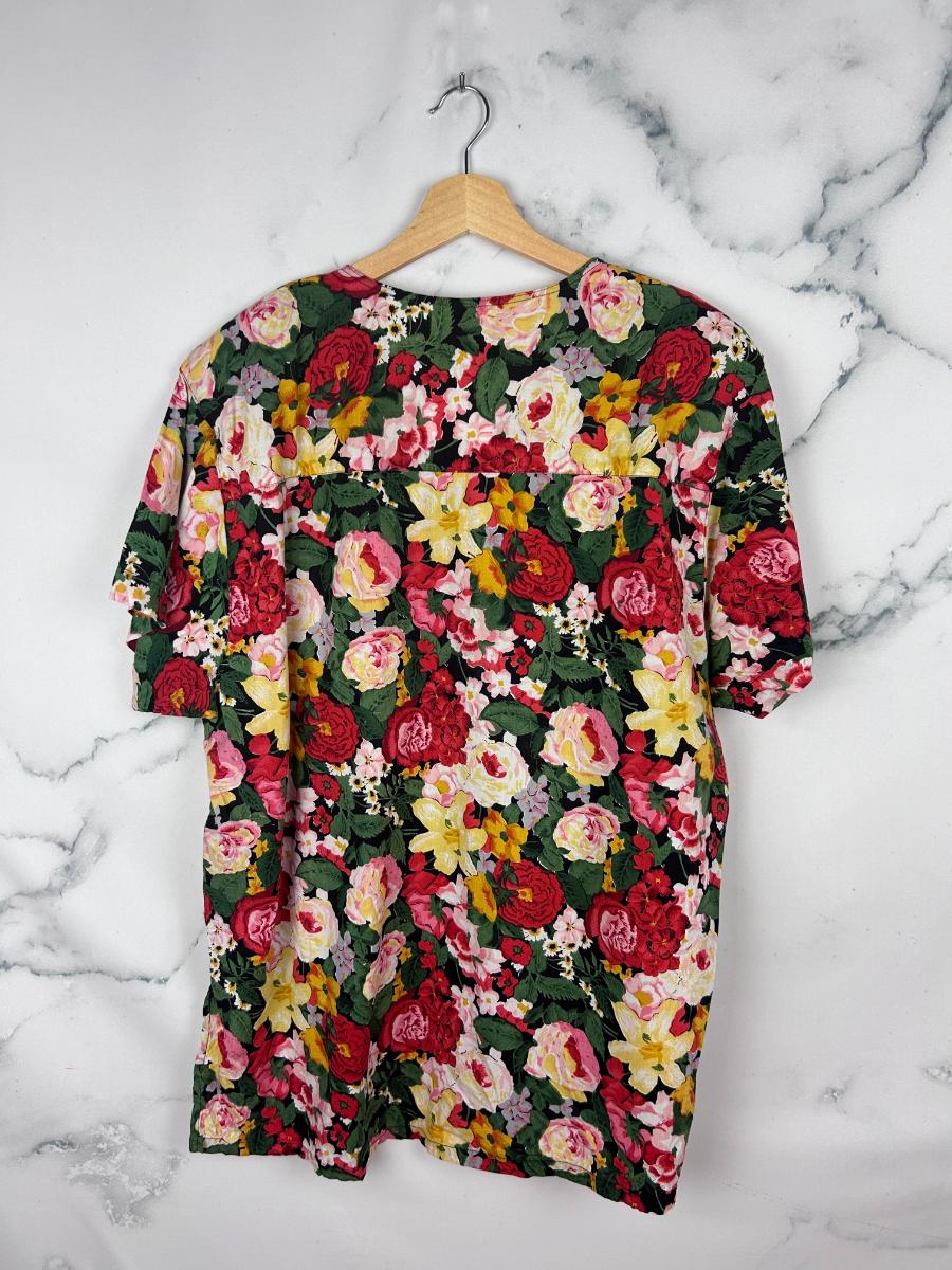 Blusa vintage floral