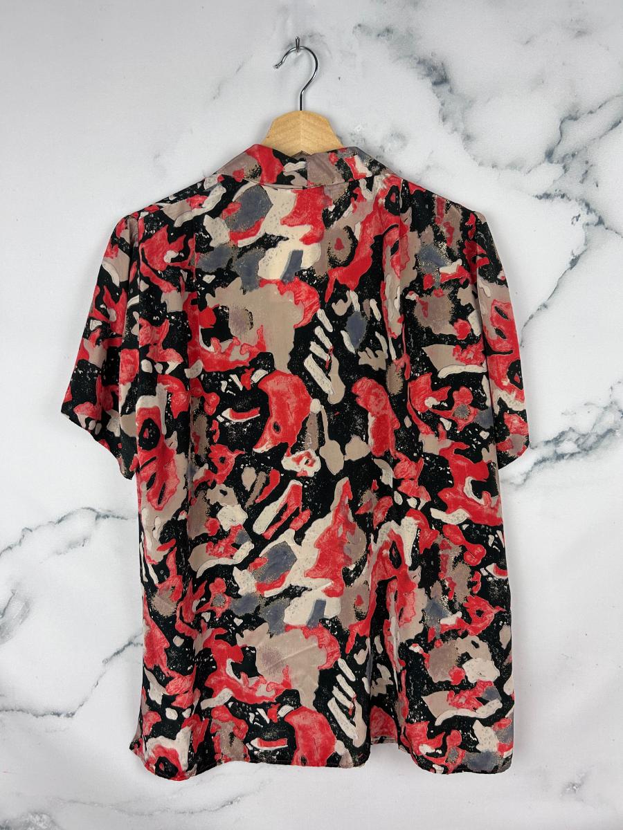 Blusa vintage estampada