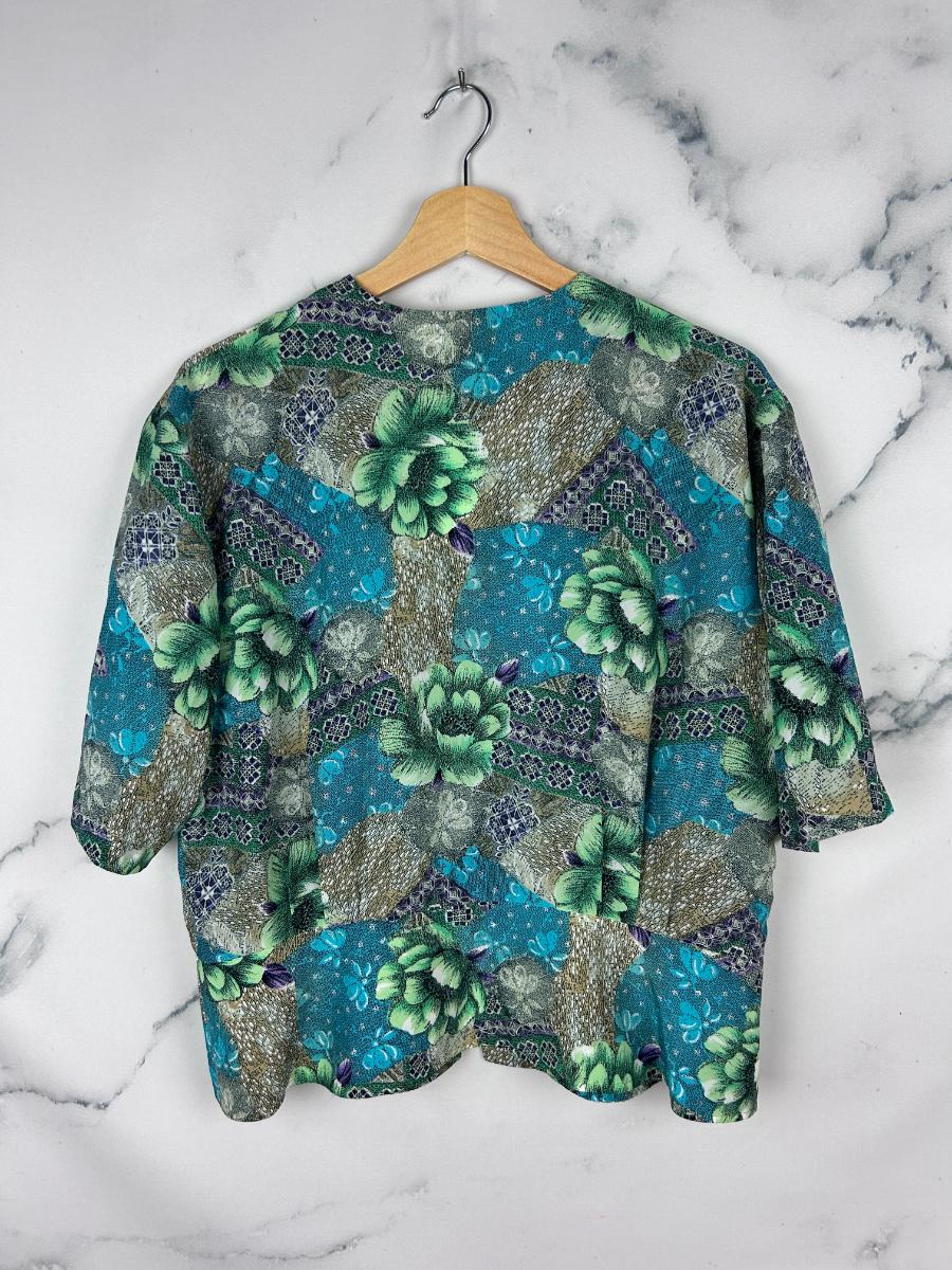 Blusa vintage estampada