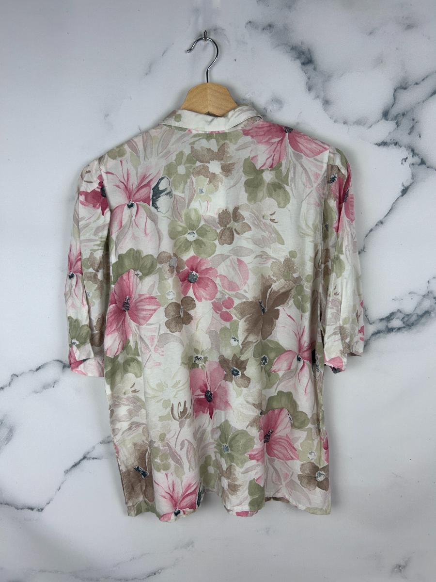 Blusa vintage estampada