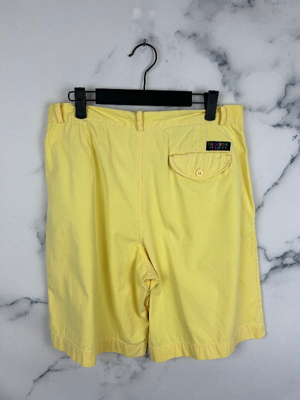 Bermudas vintage amarillas