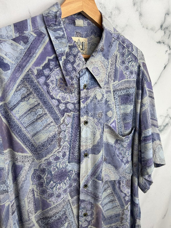 Camisa vintage estampada