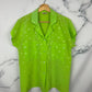 Blusa vintage verde pistacho