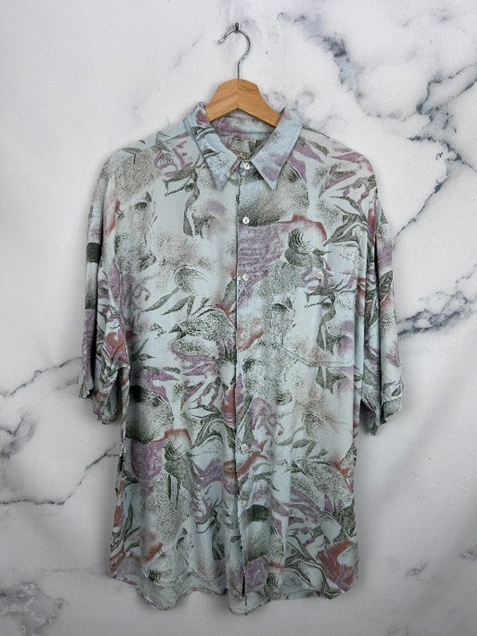 Camisa vintage estampada