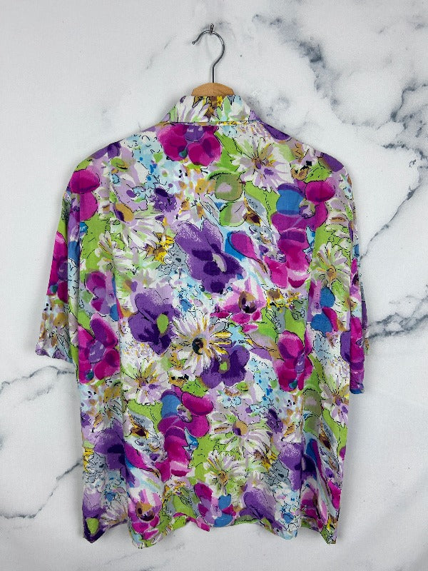 Blusa vintage estampada