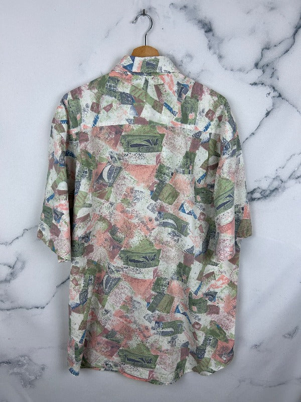 Camisa vintage estampada