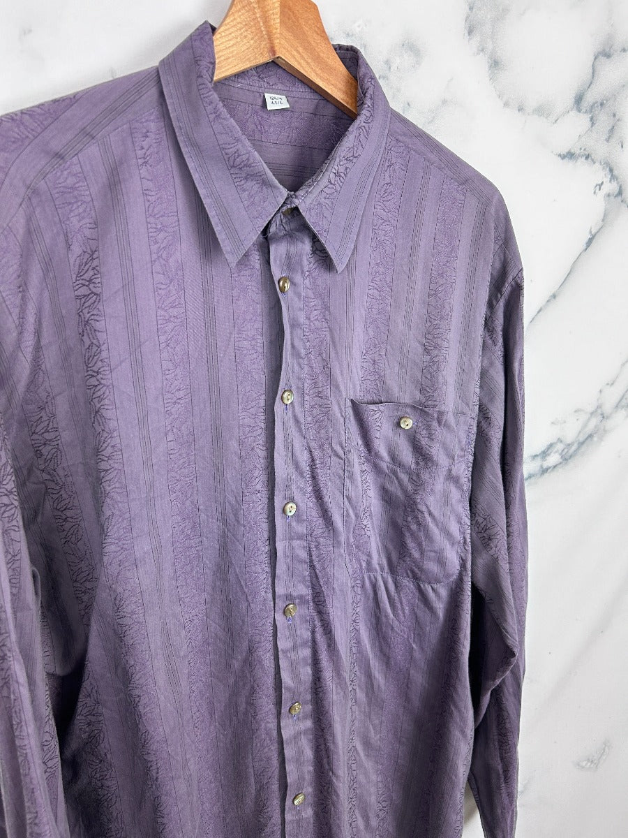 Camisa vintage morada