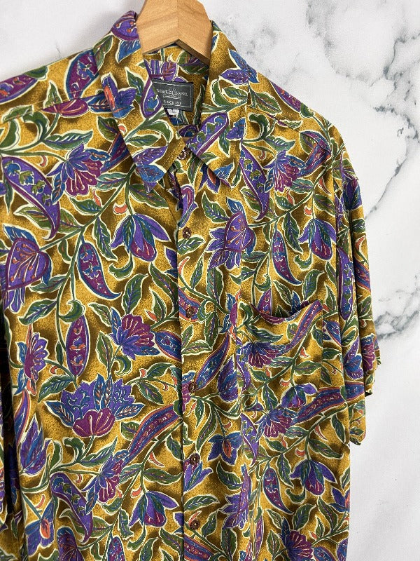 Camisa vintage estampada Robe di Kappa