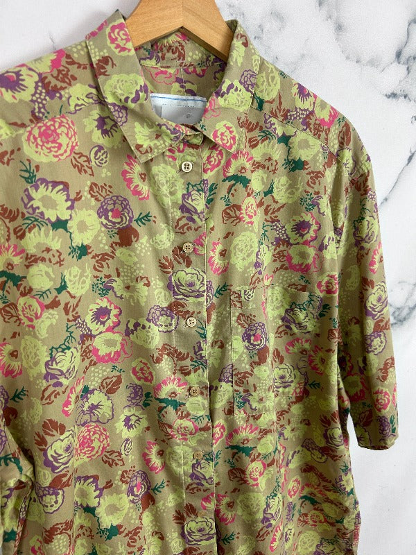 Camisa vintage estampada