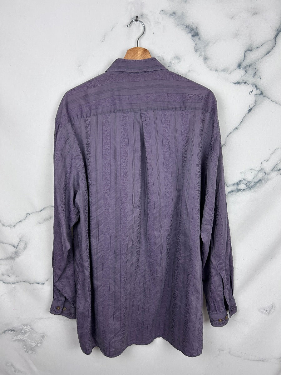 Camisa vintage morada