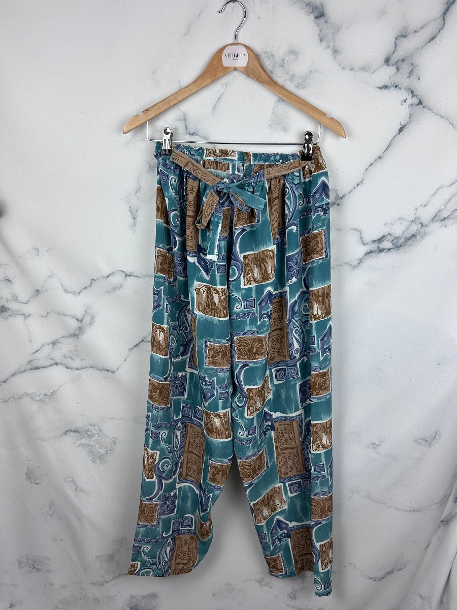 Conjunto vintage de pantalón y blusa