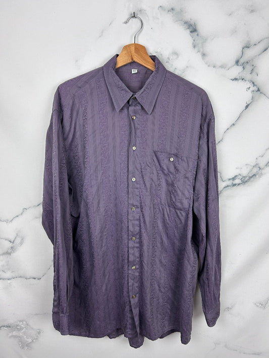 Camisa vintage morada