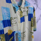 Camisa vintage estampada