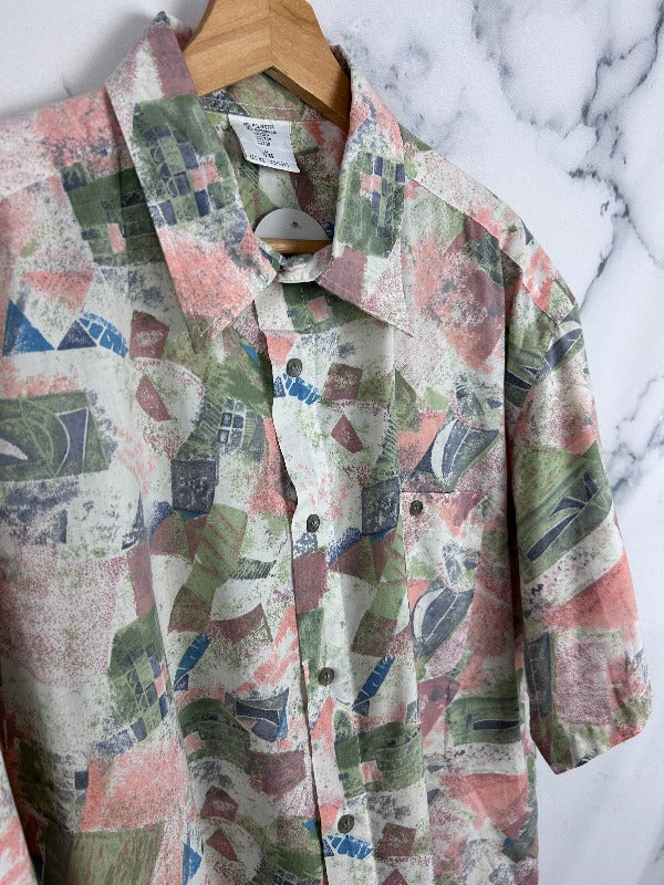 Camisa vintage estampada