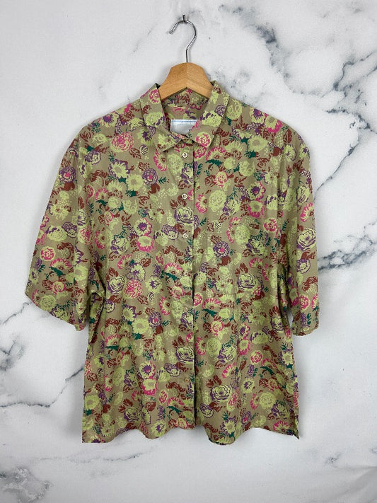 Camisa vintage estampada