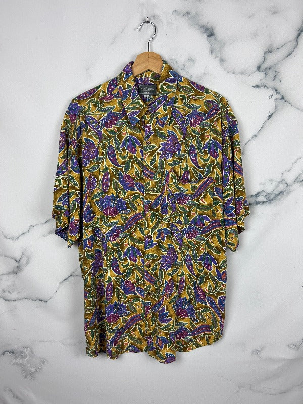 Camisa vintage estampada Robe di Kappa