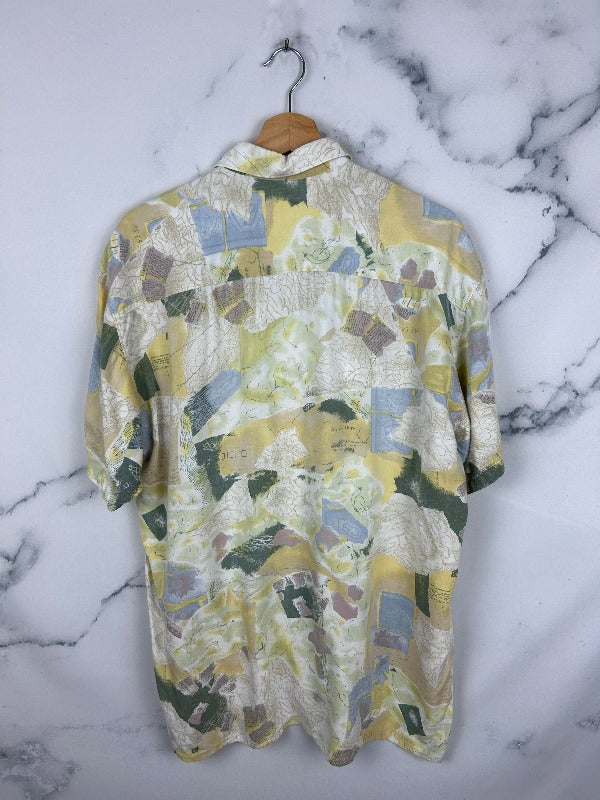 Camisa vintage estampada