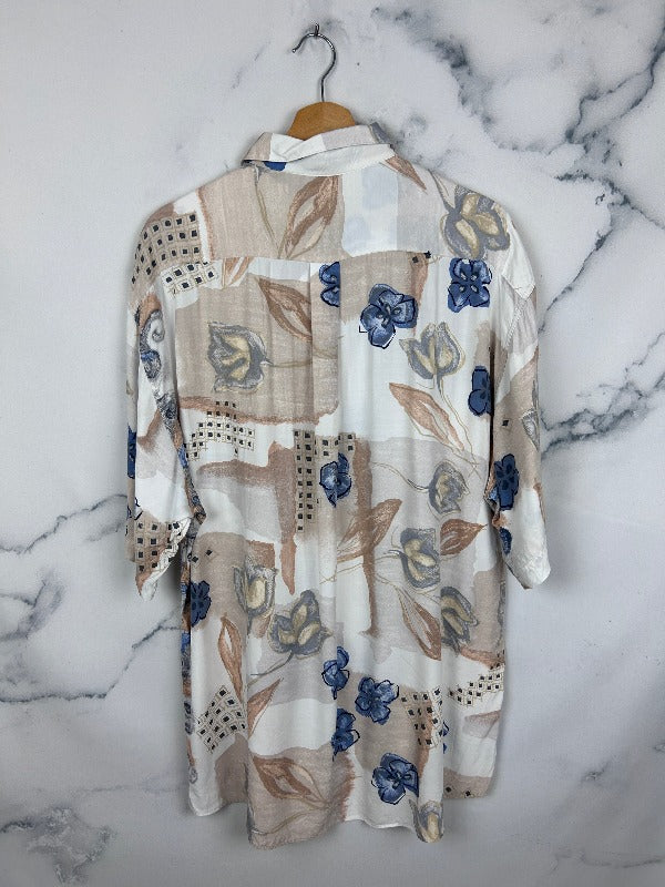 Camisa vintage estampada