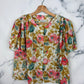 Blusa vintage estampada