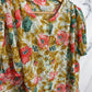 Blusa vintage estampada