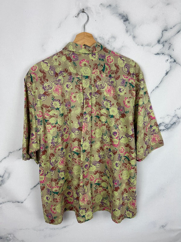 Camisa vintage estampada