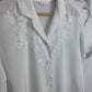 Blusa vintage blanca