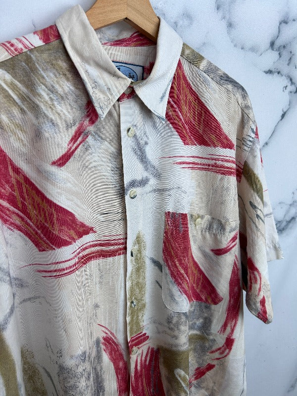 Camisa vintage estampada