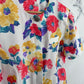 Blusa vintage con estampado floral