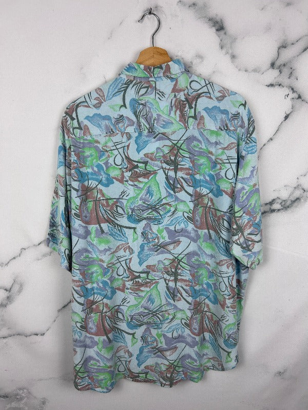 Camisa vintage estampada