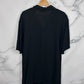 Blusa vintage en negro liso