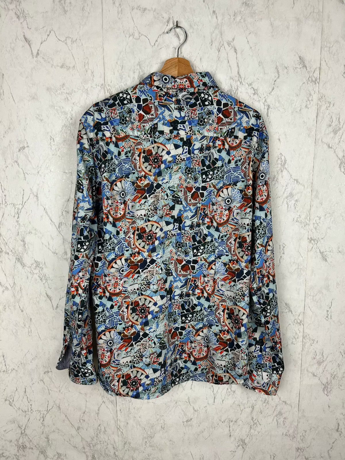 Camisa vintage estampada