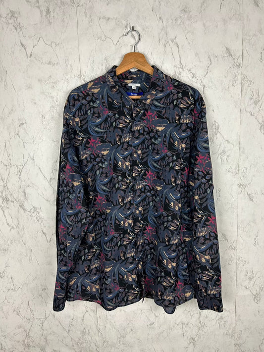 Camisa vintage estampada