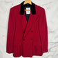 Blazer vintage roja